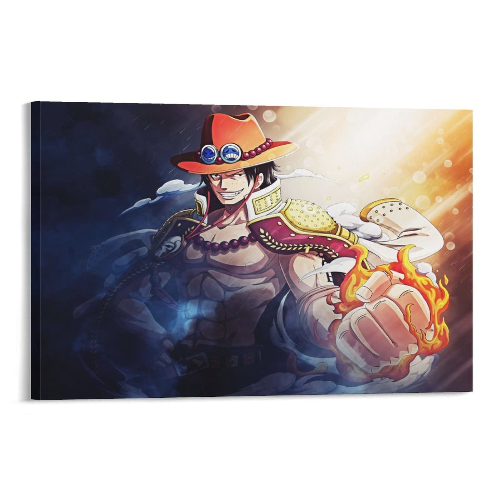 Amazon.co.jp: ワノ国 HD ワンピース エース 2 キャンバス アート