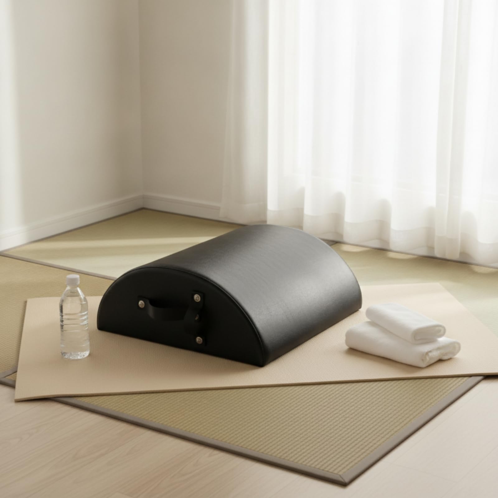 rockible Support Courbé pour Exercices Robuste Cintre Étirement Portable Équipement pour Maison