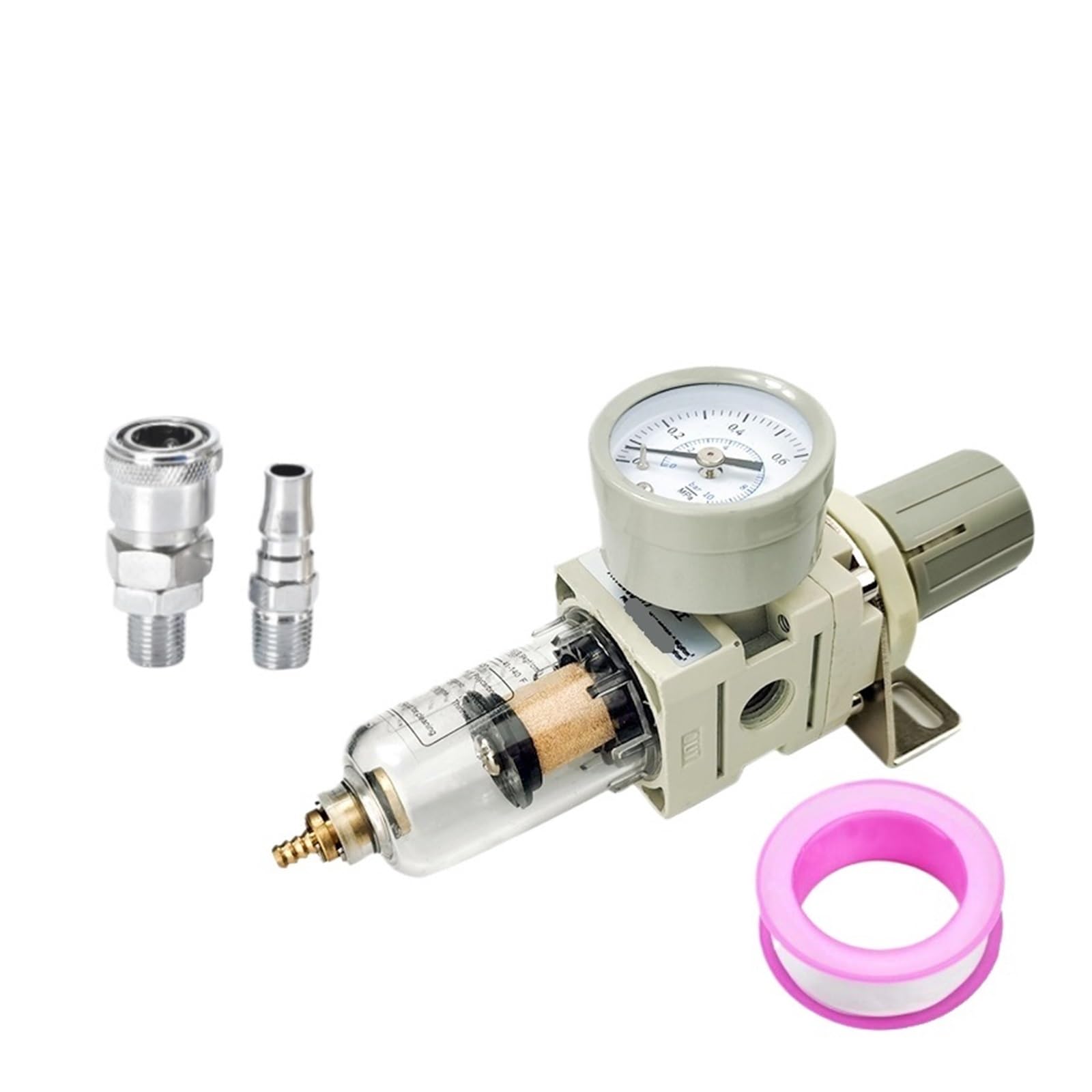 AYNRJKKX Copper core AW2000-02 Pneumatic Compressor air Filter Source Treatment Pressure Regulator(AW2000-02 C C)