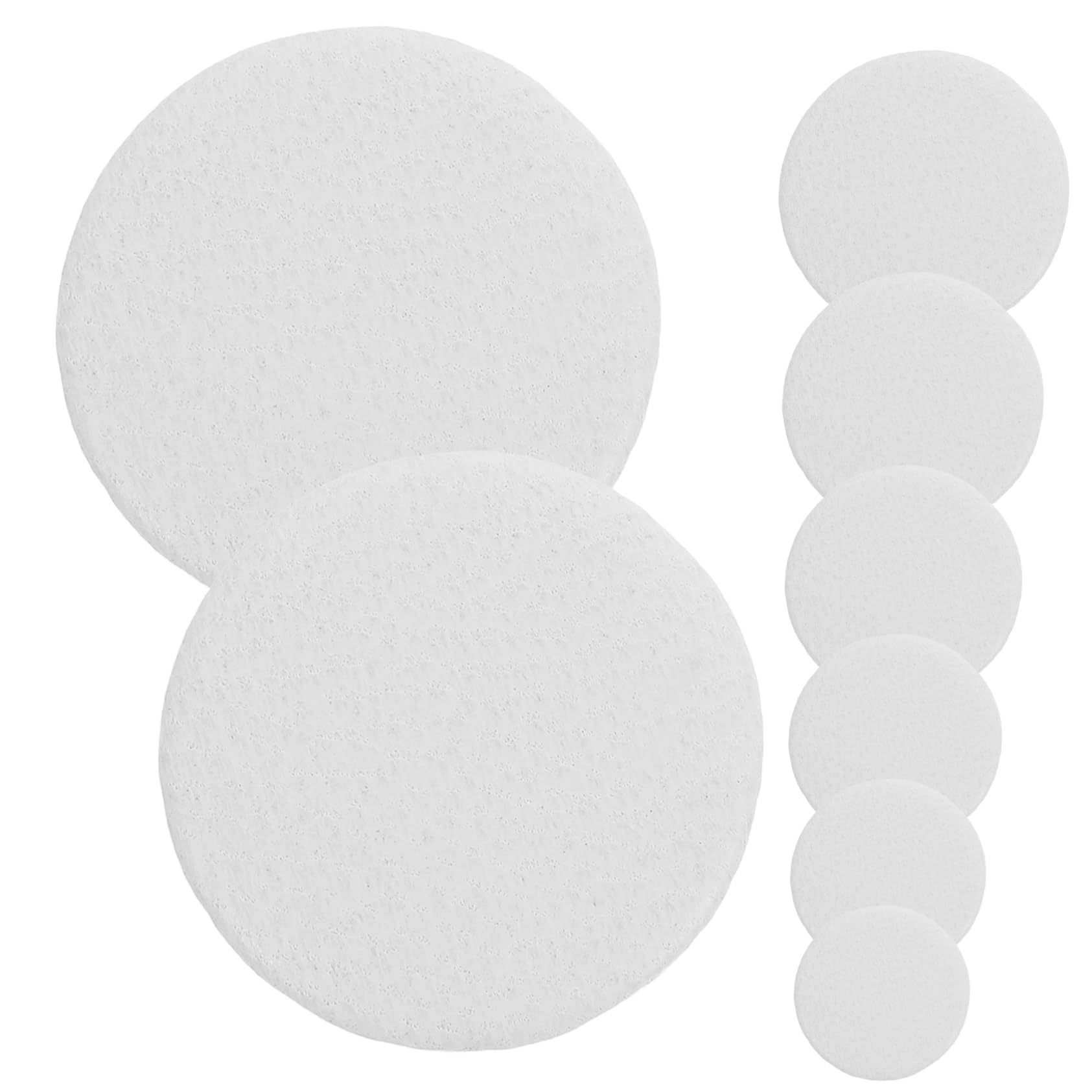 ibasenice 24pcs Bassoon Pads Bassoon Sound Hole Pad Bassoon Accessories White Sheepskin Reusable Random