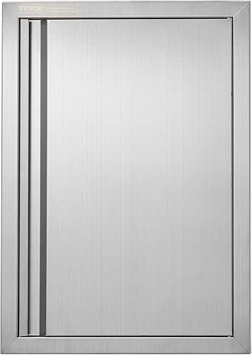 VEVOR BBQ Access Door, 17W x 24H Inch Single Outdoor