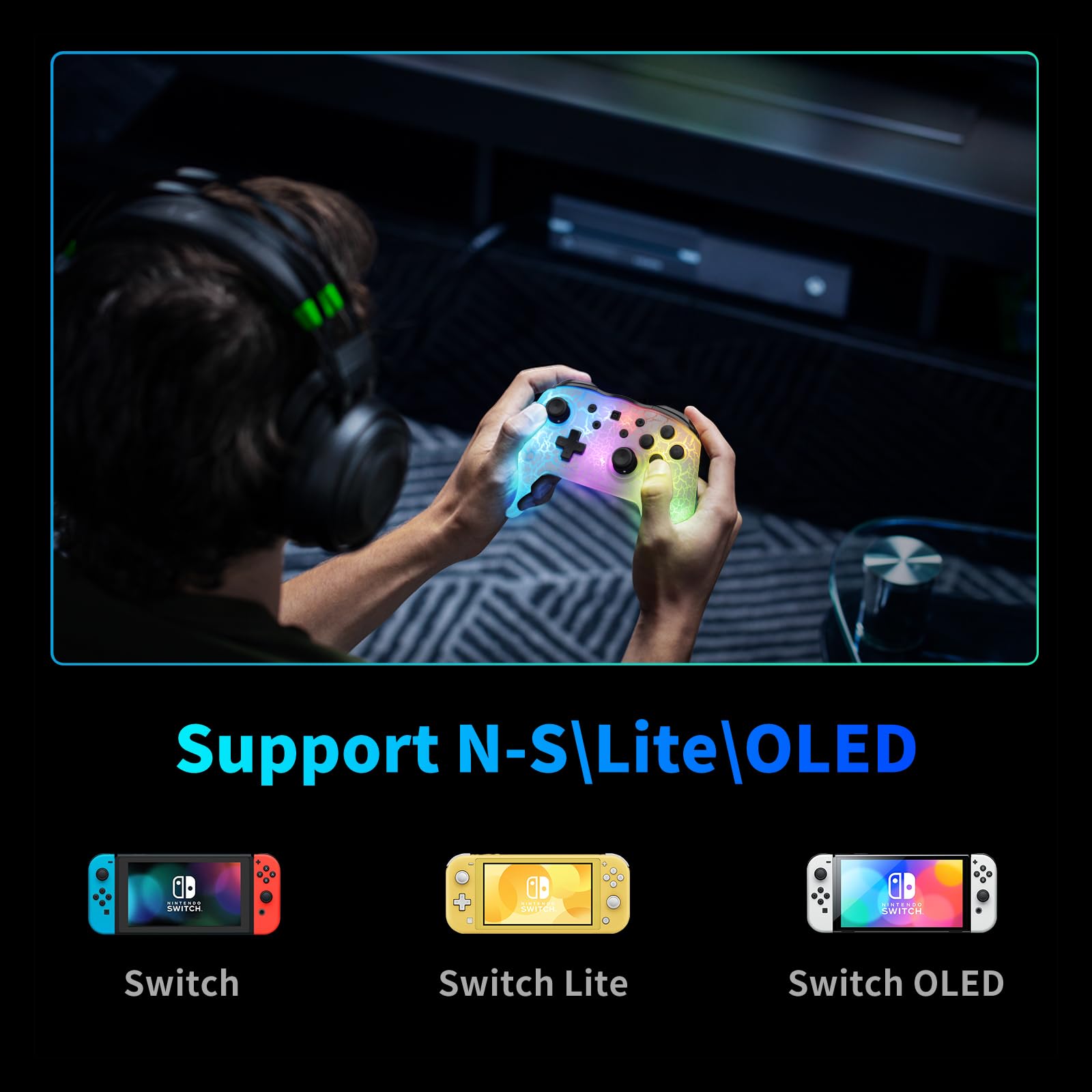 MANBA Proコントローラー Switchなど Amazon.co.jp: Manba Switch Controller,Wireless Switch Pro