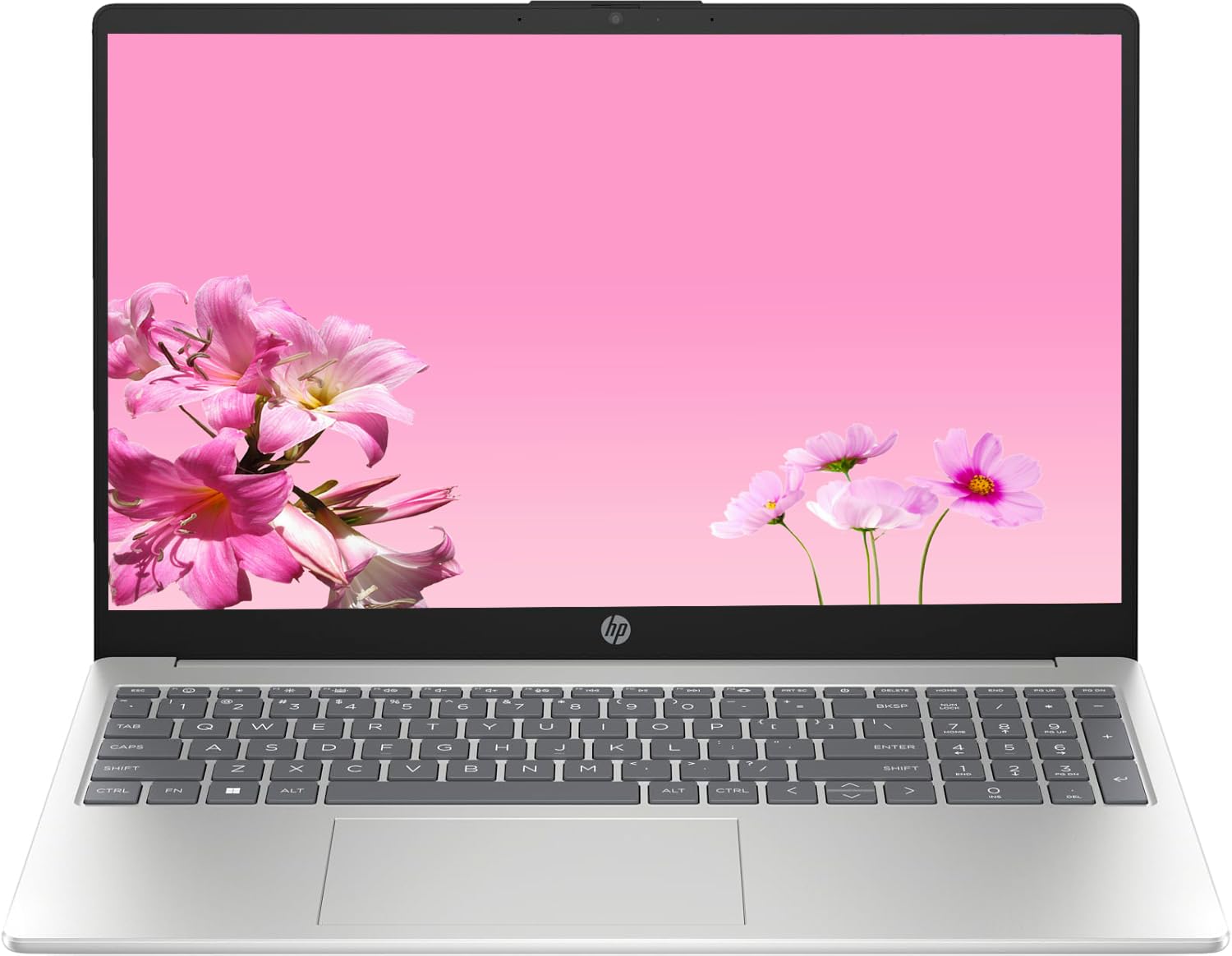 HP Lightweight 15.5" Full HD IPS Laptop, Intel i7-1355U Processor Up to 4.99GHz, 16GB DDR4 Ram, 1TB SSD, HDMI, WiFi 6, Windows 11 Home OS, Pastel Silver, Renewed