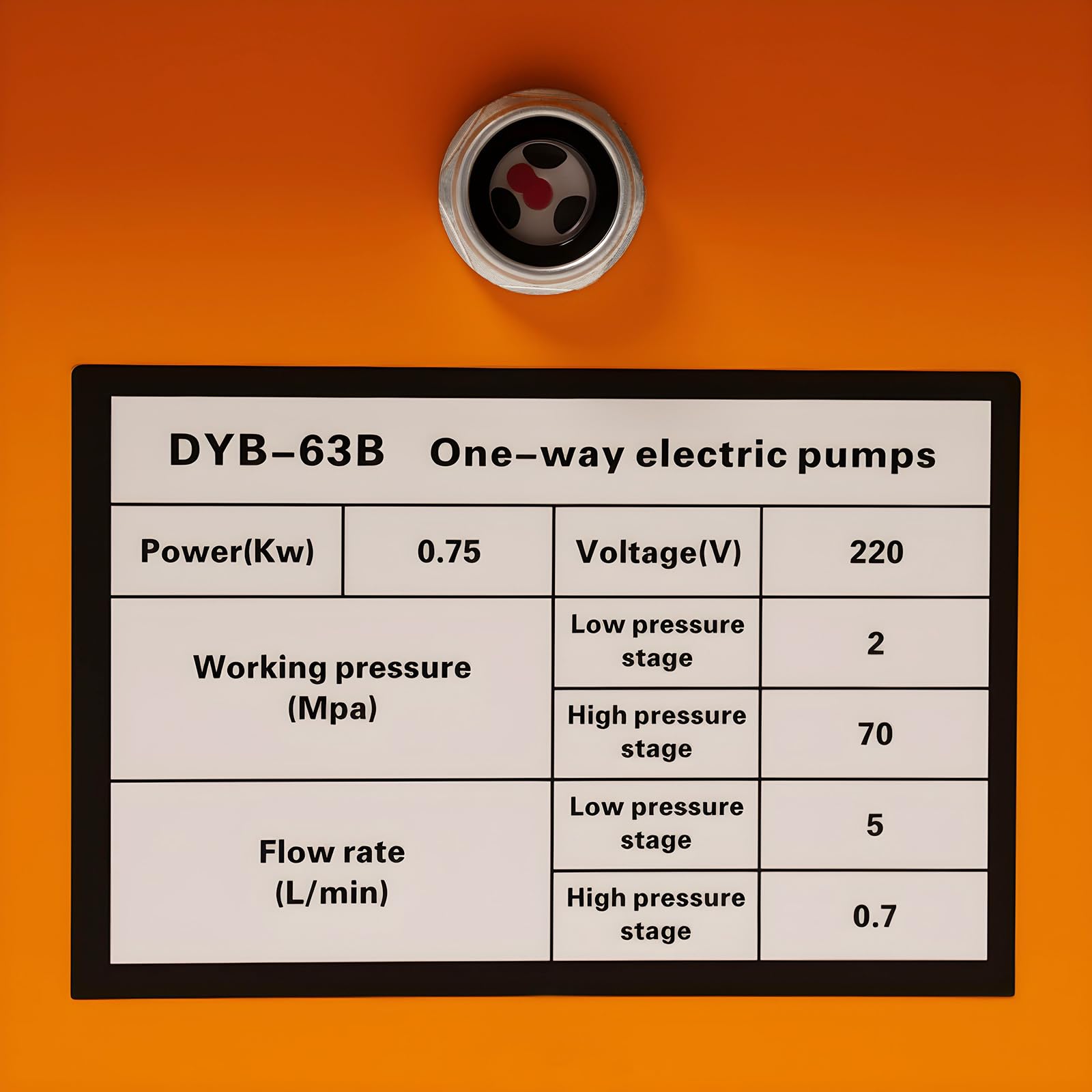 Bomba hidráulica eléctrica 750 W 2-70 Mpa unidad hidráulica con válvula de pedal | Depósito de combustible de 7 l, 0,6 L - 5 l/min, 1400 rpm, bomba hidráulica eléctrica para reparación de vehículos, industria