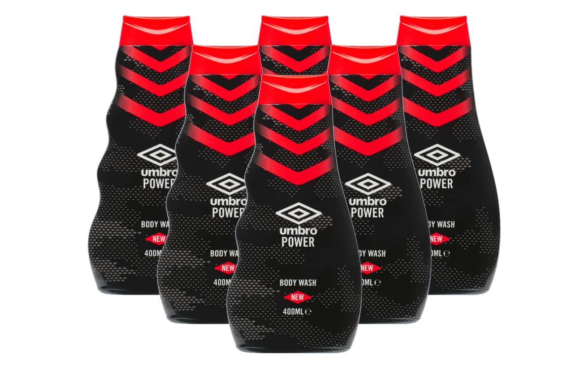 Umbro Bodywash Power 400 ml - Lot de 6