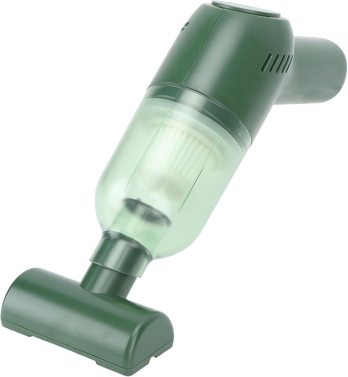 Car Vacuum Cleaner 120W Cordless Handheld Rechargeable 8000pa Strong Suction Portable Lightweight 2000mAh Battery for Car Home Green Debris Pet Hair (Green)