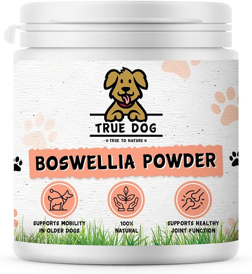 Image showcasing True Dog Pure Boswellia Powder 250g, Joint and Mobility Support for ...