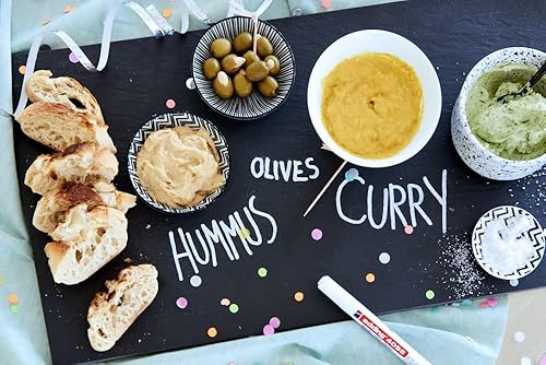 Miniatura 5 de edding 4095 krijtmarker - ingenio - 1 krijtstift - ronde punt 0.079-0.118 in - krijtstift voor borden, uitwisbaar - voor het schrijven op ruiten,