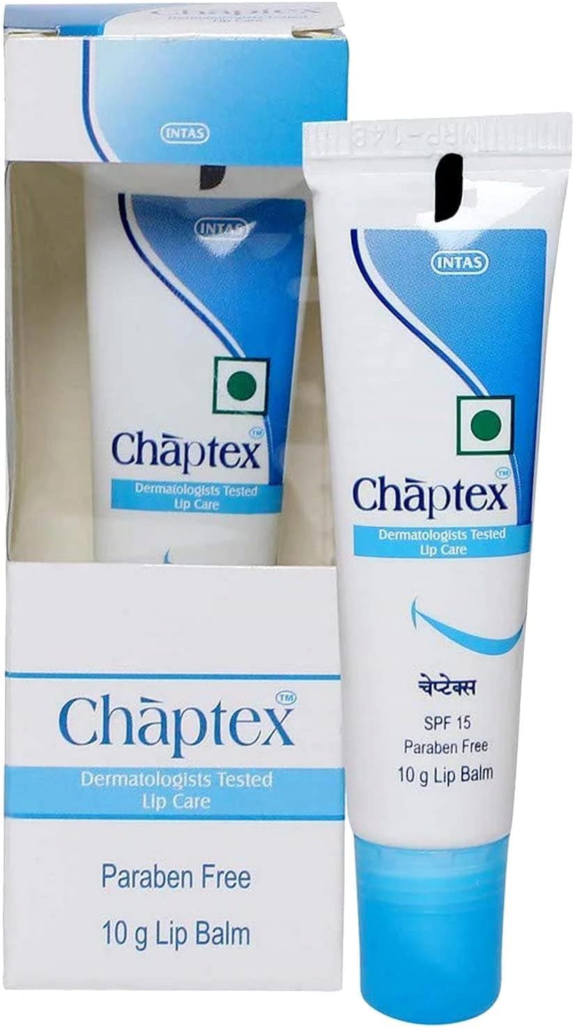 Chaptex Lip Care Lip Balm Gel Spf 15, 10Gm (Multi Color)
