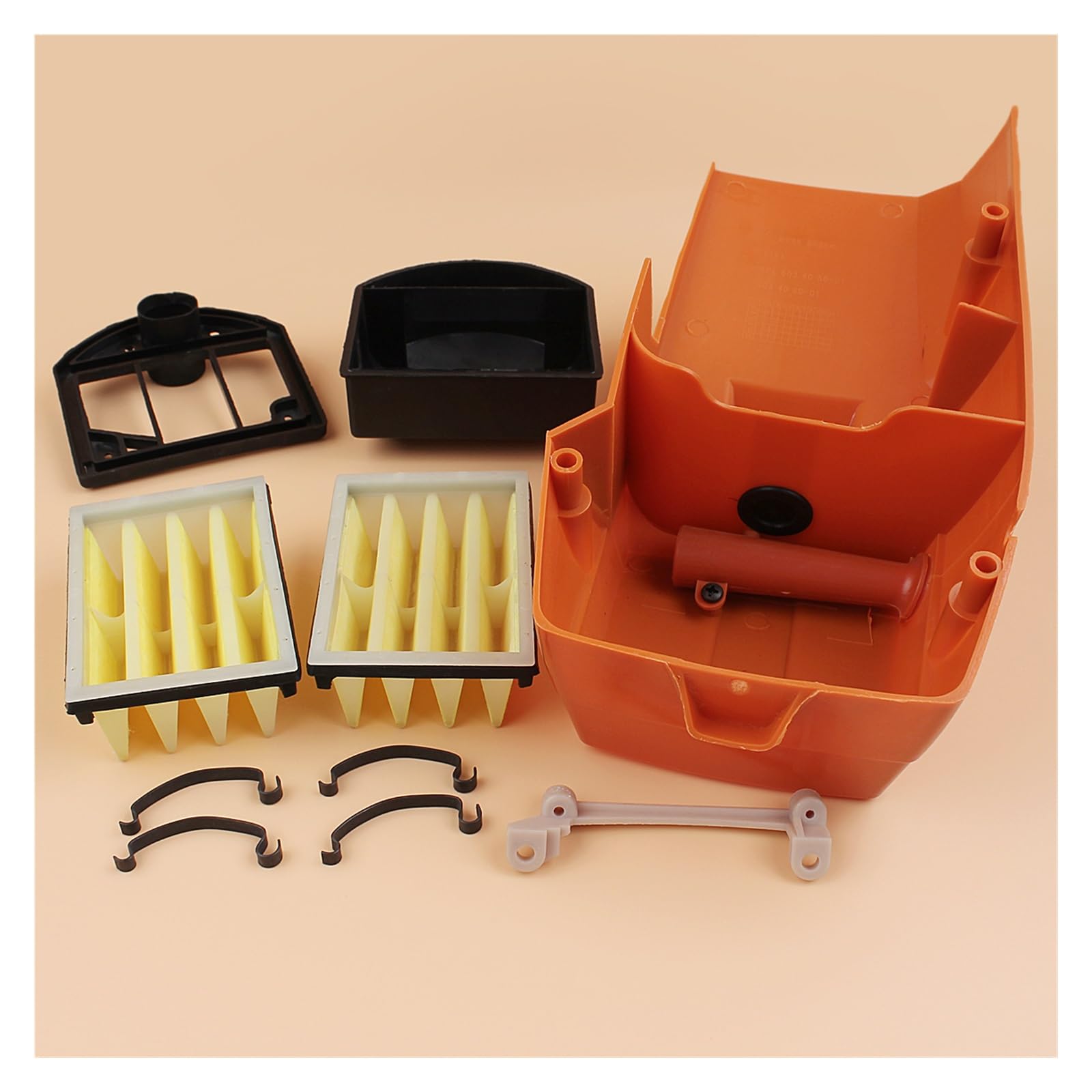 Kit de Montaje de Filtro de Aire de Cubierta Superior Wrappe for Husqvarna 268 272 272XP 503 40 60-01 repuestos de Motosierra Motosierra Gasolina