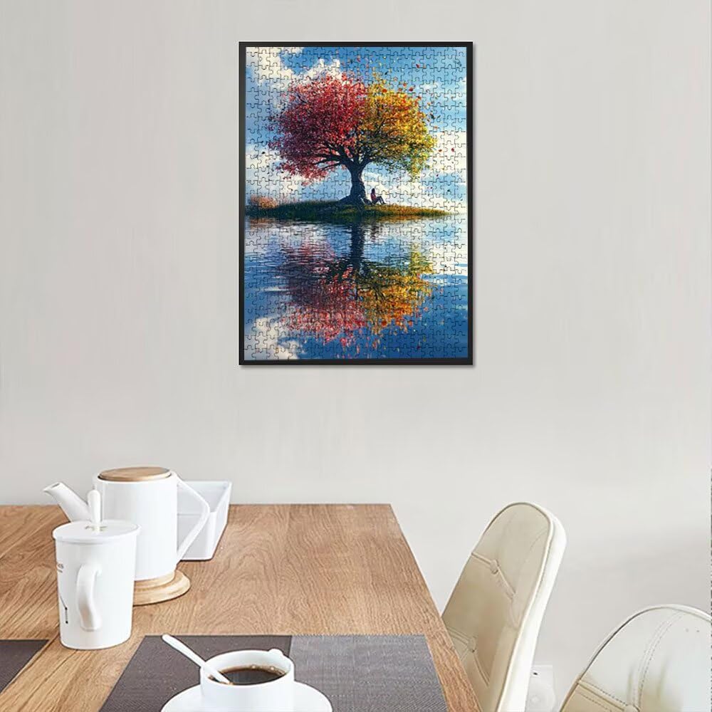 Puzzle 6000 Pezzi, Albero Donna 3D Puzzle per Adulti Impegnativo, Educa Puzzles Artistico, Divertente E Stimolante Puzzles Decorativo per La Famiglia, Regalo e Decorazione Pareti DX0YL6-845
