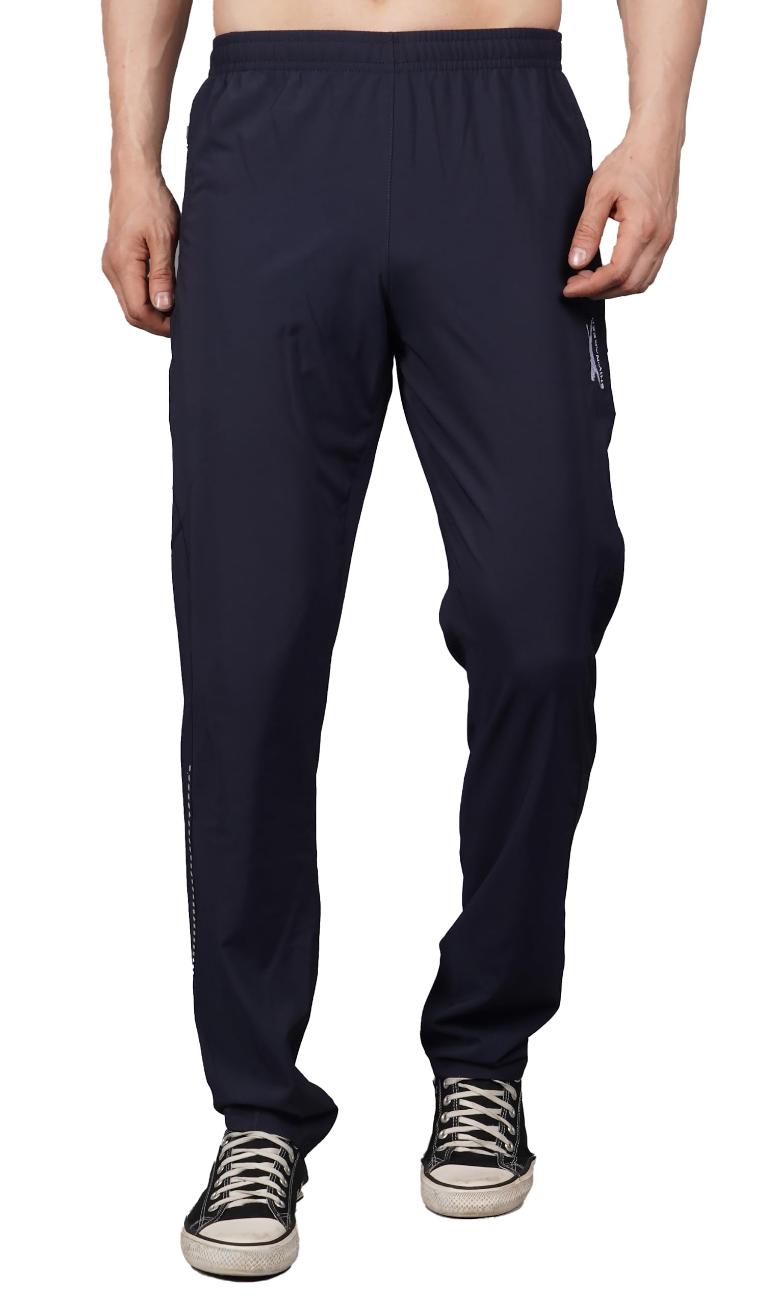 SHIV NARESHSHIV NARESH Men Regular Fit Track Pants, NAVY, L