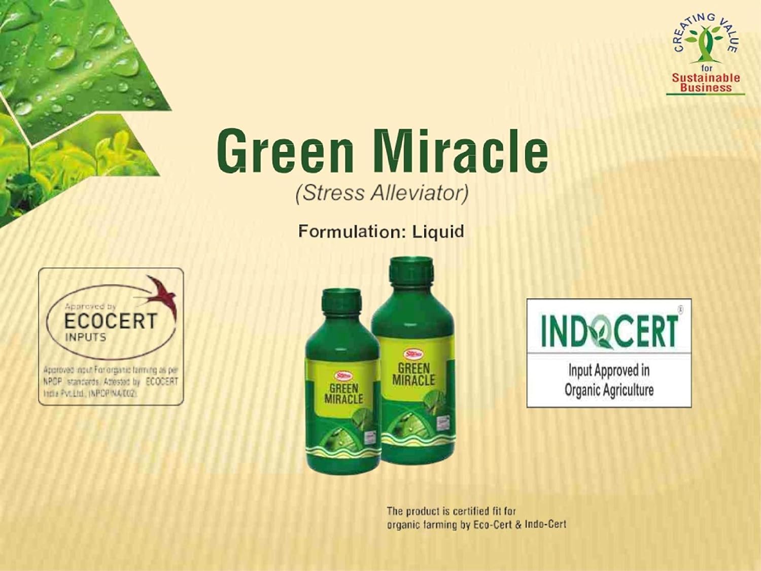 Stanes Organic Green Miracle Liquid Plant Growth Regulator for Home Garden & Plants- Stress Alleviator- Results In Higher Yields. (250Ml) (B08P4WG6S8) Amazon Price History, Amazon Price Tracker