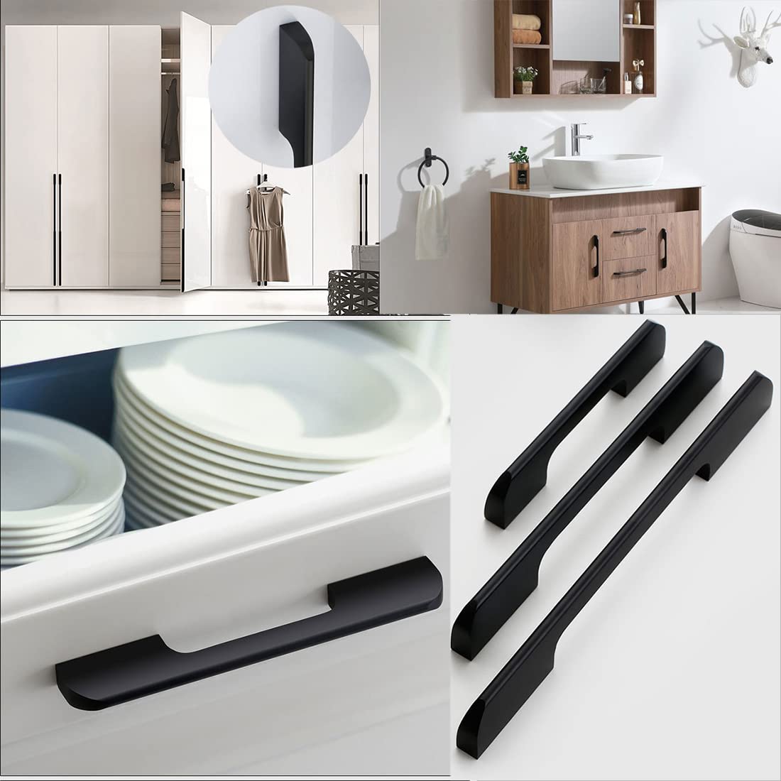 Handgreep Amelie aluminium 150mm kopen? | Knoppen & grepen
