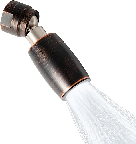 Miniatura 9 de High Sierra Showerheads - Cabezal de ducha de metal sólido de 1.25 GPM de alta eficiencia, ultra bajo flujo - Níquel cepillado