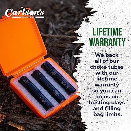Carlson's Choke Tube Beretta Benelli Mobil 12 Gauge Cremator Non-Ported Waterfowl Choke Tubes, Long Range, Black #TOP3