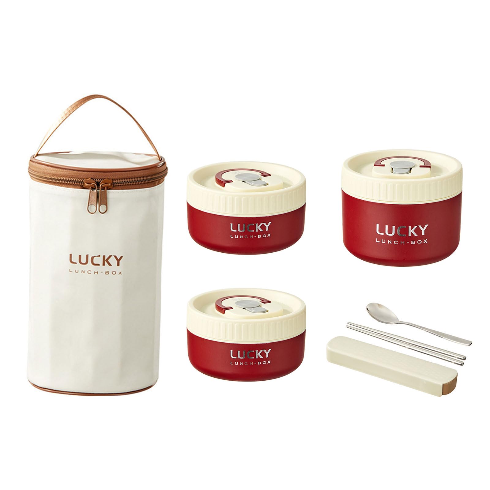 Praktische Lunchbox, auslaufsichere Lebensmittelbox, Aufbewahrung von Lebensmitteln für Studenten, 316er Edelstahl, Textur für verschiedene Umgebungen, Picknicks Freien, Behälter