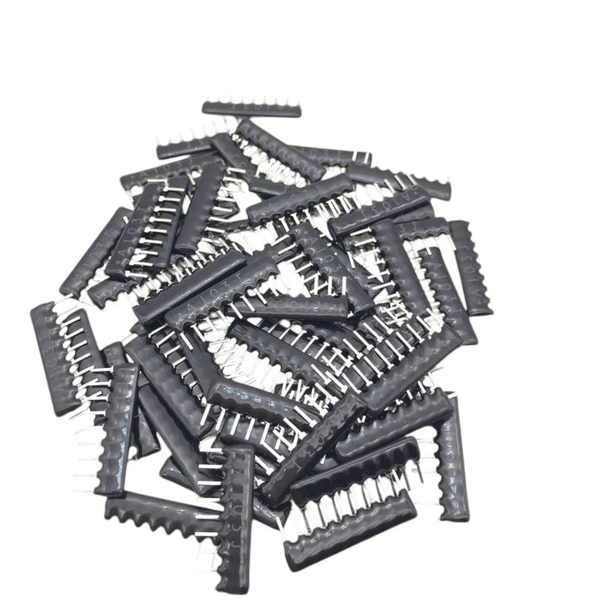 50PCS DIP Exclusion 9Pin A103J Resistor Network Array A09-103 10K Ohm A103 2.54MM Pin SIP-9 New for Arrival 2025 High for Quality