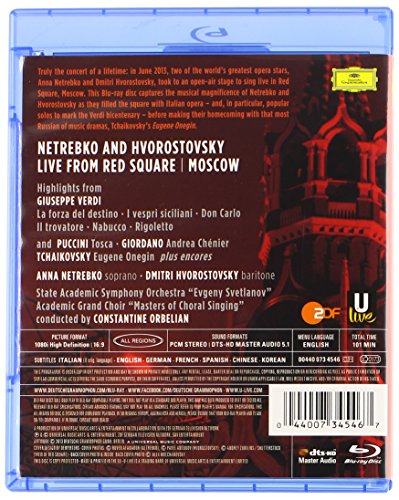 Anna Netrebko concierto Plaza Roja Blu-ray para noches de ópera 3