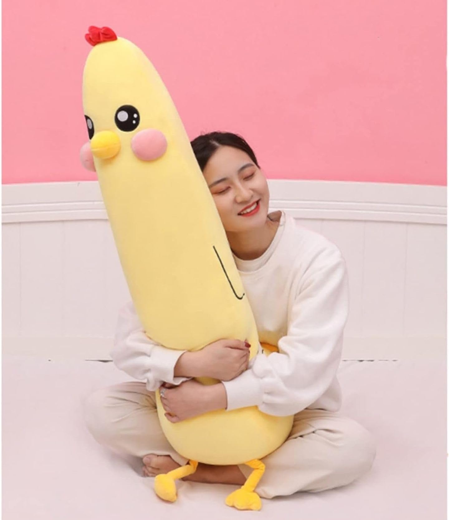 Mud Pie ロングチキン枕 ひよこ Amazon｜ひよこ ぬいぐるみ チキン 鶏