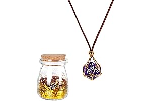 DND D20 Dice Necklace: A Pendant of Destiny