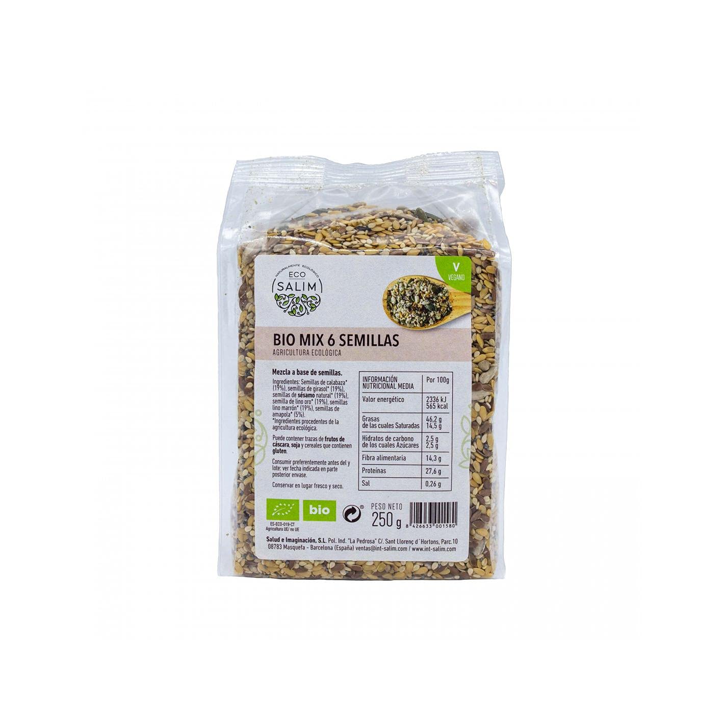 Eco-Salim Biomix 6 Semillas 250G