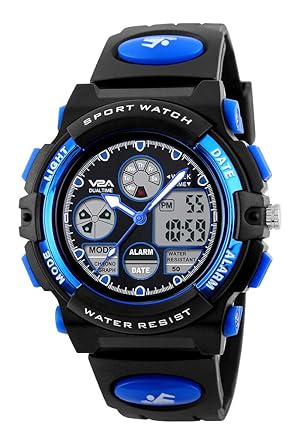 V2A Analog-Digital Boys Watch (Black Dial)