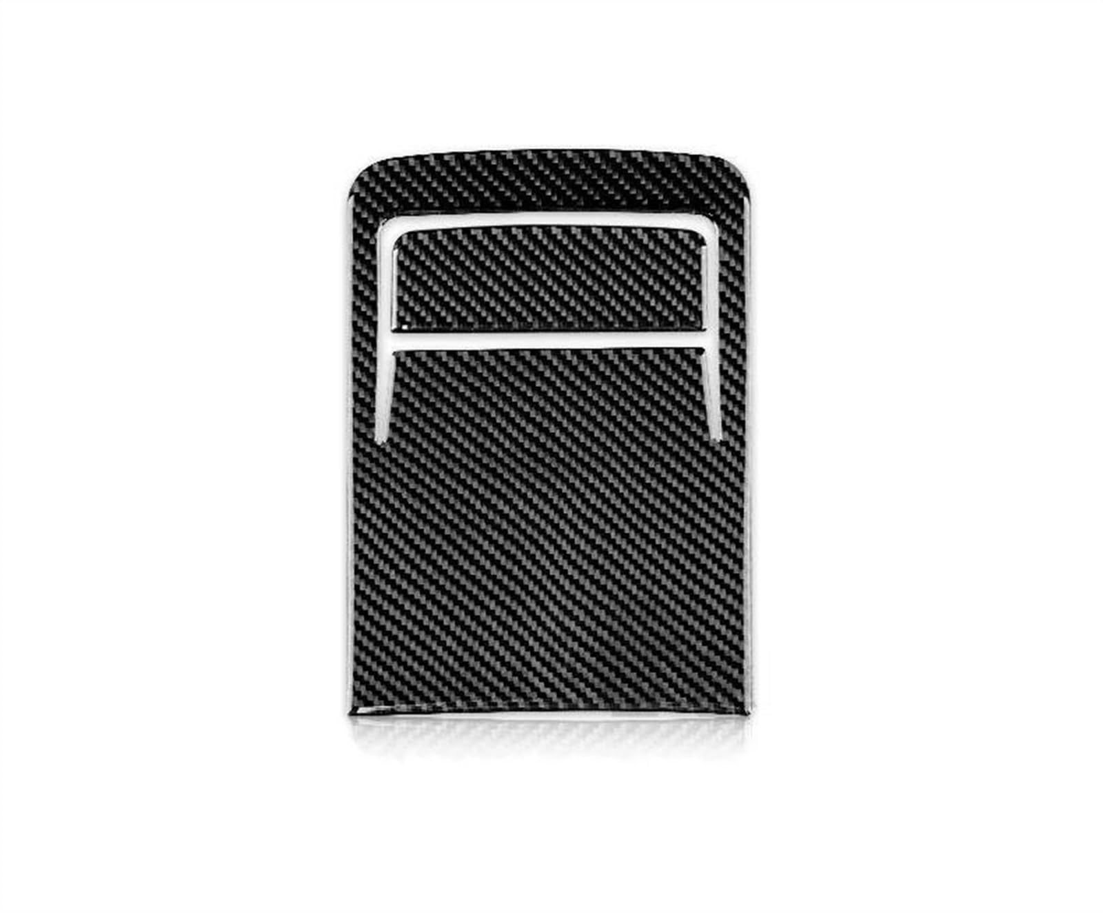 Piwine Black Auto Interior Accessories Rear Center Console Decal Cover Sticker For Subaru For Impreza 2009-2011