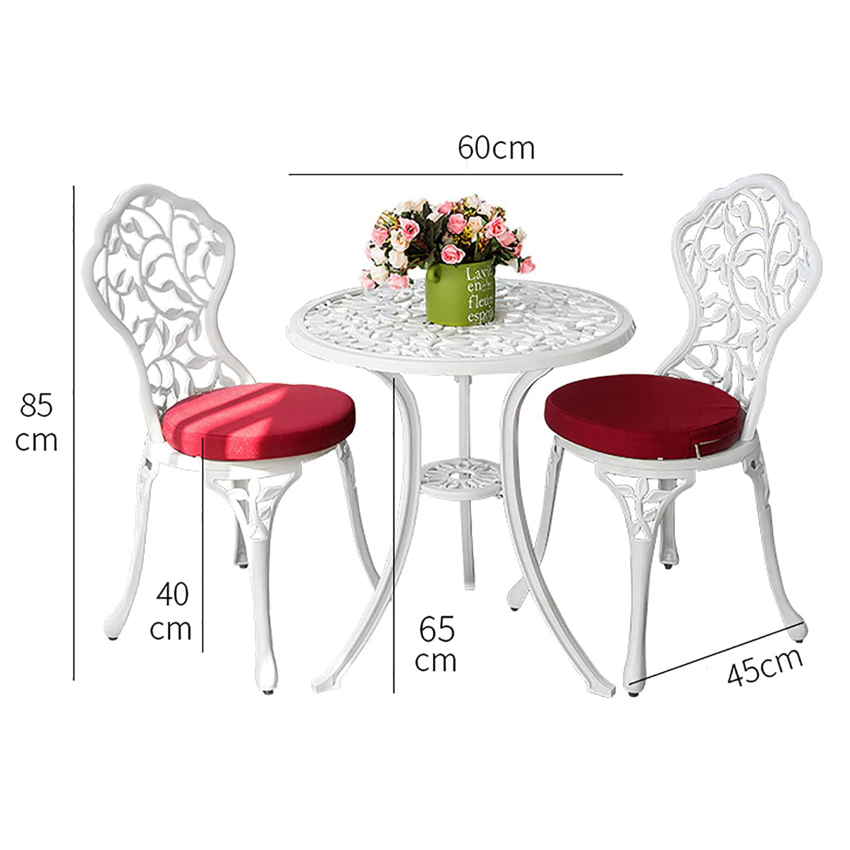 Amazon.co.jp: ガーデンテーブルセット ガーデンファニチャー 2人用