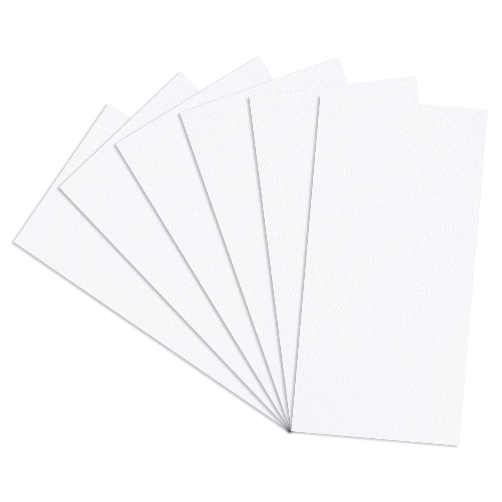 kinlink white abs plastic sheet 12" x 24"x 0.06" flexible moldable impact strength and high tensile 1/16" thick (1.5mm) abs sheet moldable plastic diy materials for home decor and handicrafts 6 pack