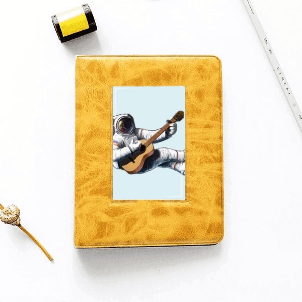 no/no Music Classical Instrument Guitar Astronaut Photo Album Family Wedding Picture 4x6