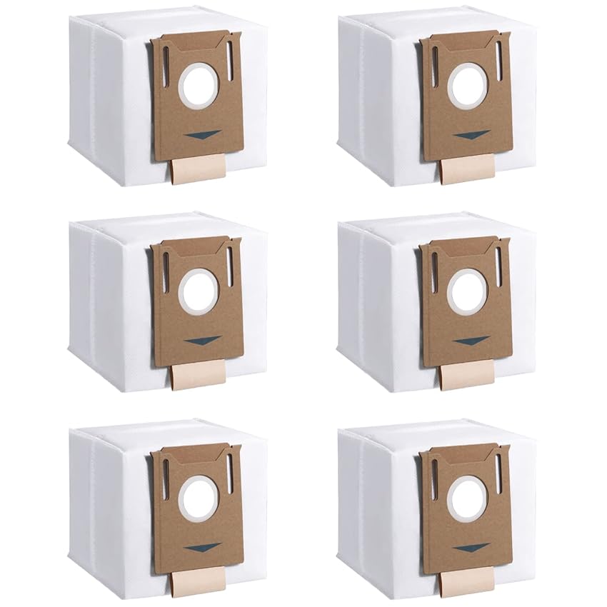 Immagine del prodotto 6pcs Sacchetti compatibili per ECOVACS DEEBOT N8/N8 Pro/N8 Pro Plus/N8 PRO CARE, OZMO T8/T8 PURE/OZMO T8+, T9/T9+/T9 AIVI, Accessori Ricambio, Sacchetti Aspirapolvere per yeedi vac station