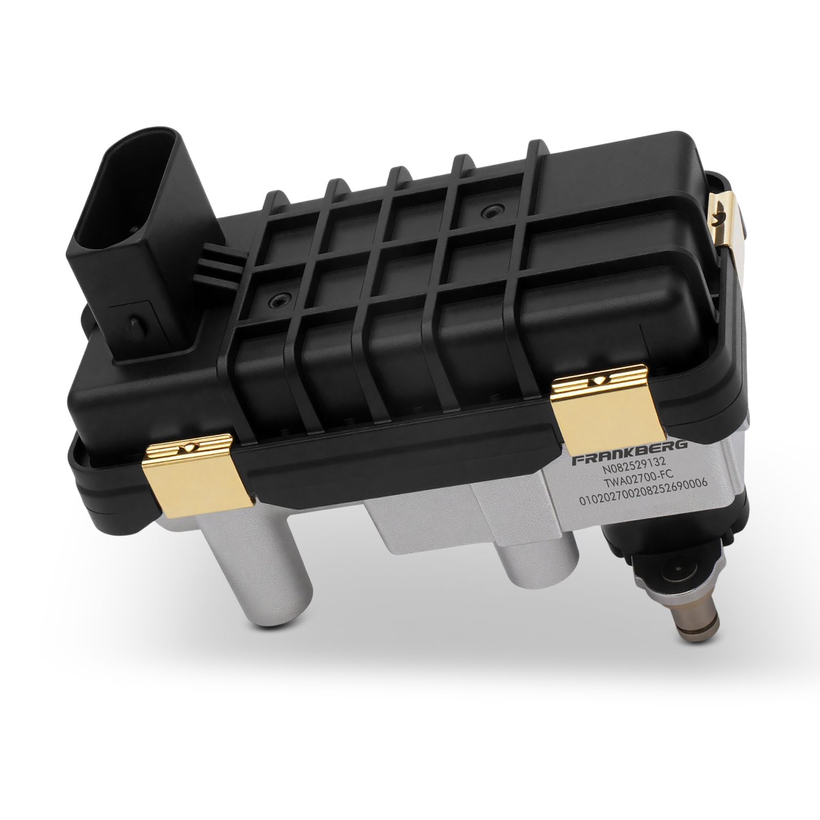 Frankberg Attuatore del turbocompressore 6NW009543-05 | 5 pin, elettronico, Diesel; Compatibile con: S80 II 124, S40 II 544, V70 II 285, XC60 156, V50 545, C30 533