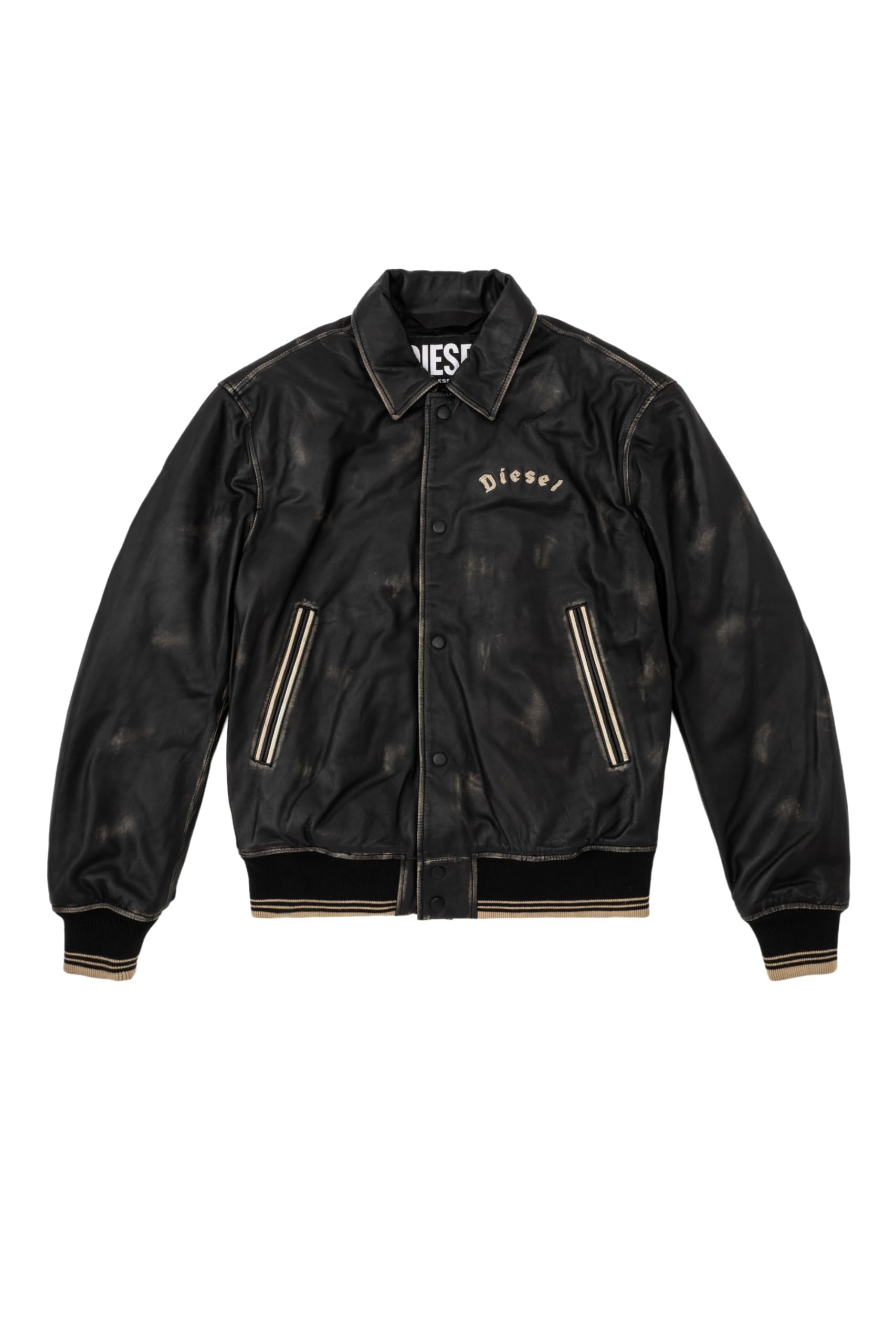 Amazon.co.jp: [Diesel] [ディーゼル] メンズ レザージャケット NEW