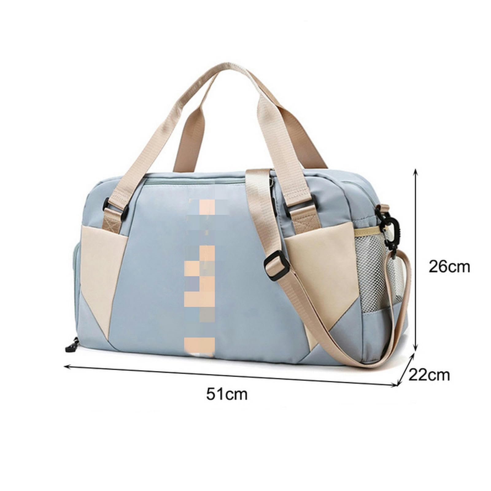 NOGRAX Schulrucksack Männer Fitness Training Sporttasche Große Kapazität Gadgets Yoga Sack Oxford Gym Taschen Für Reise Schwimmen Duffle Taschen Sportbag-Lila Oxford Stoff