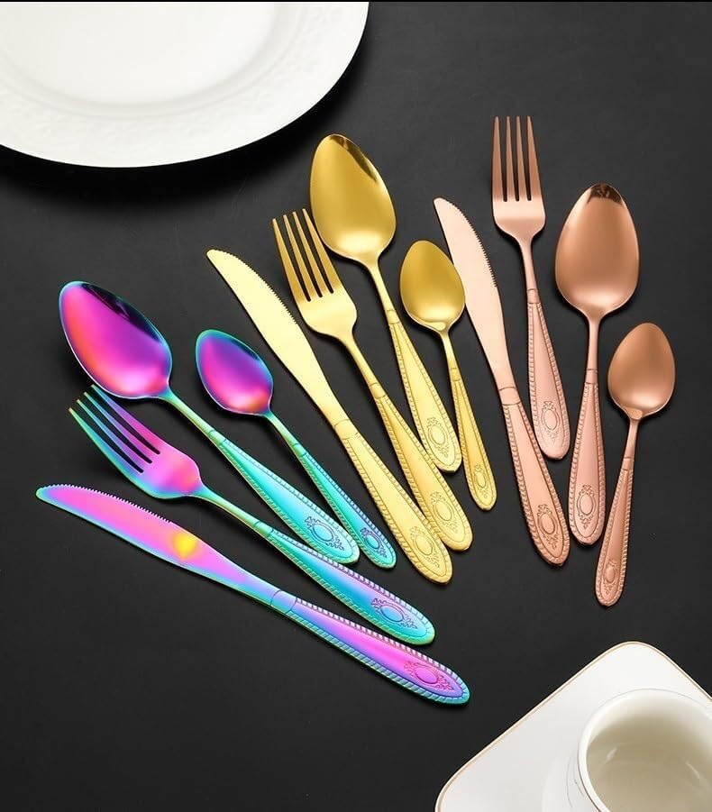 Set Cuchillos Mesa 1 Piezas Acero Inox Base miniatura 3