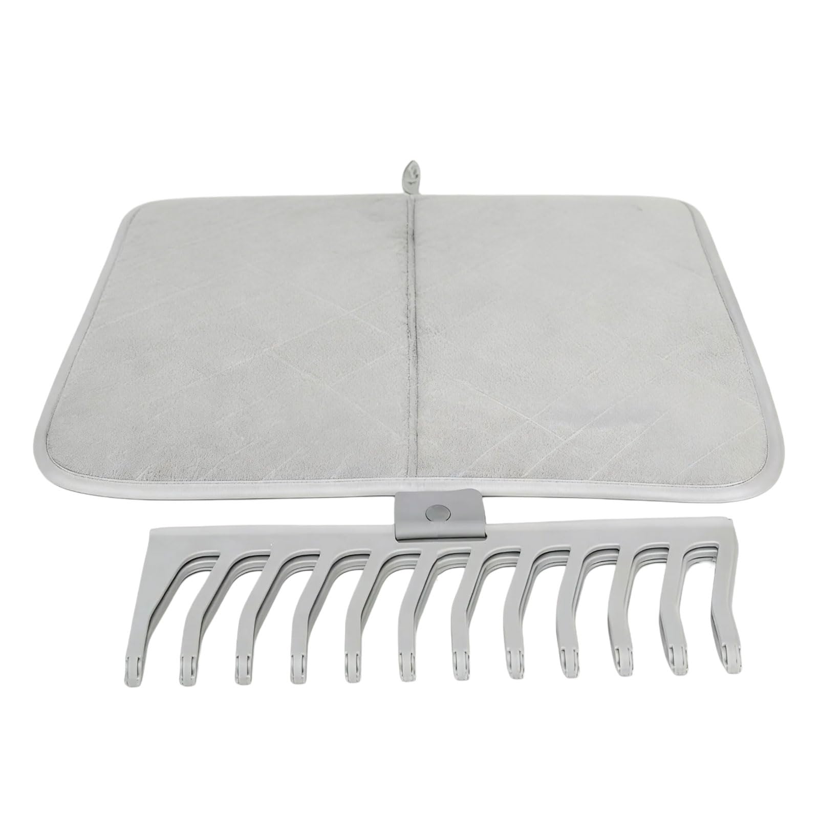 LUCKGONI Foldable Drying Rack For Kitchen With Efficient Drainage Holes And Space Saving Design Perfect For Small Spaces