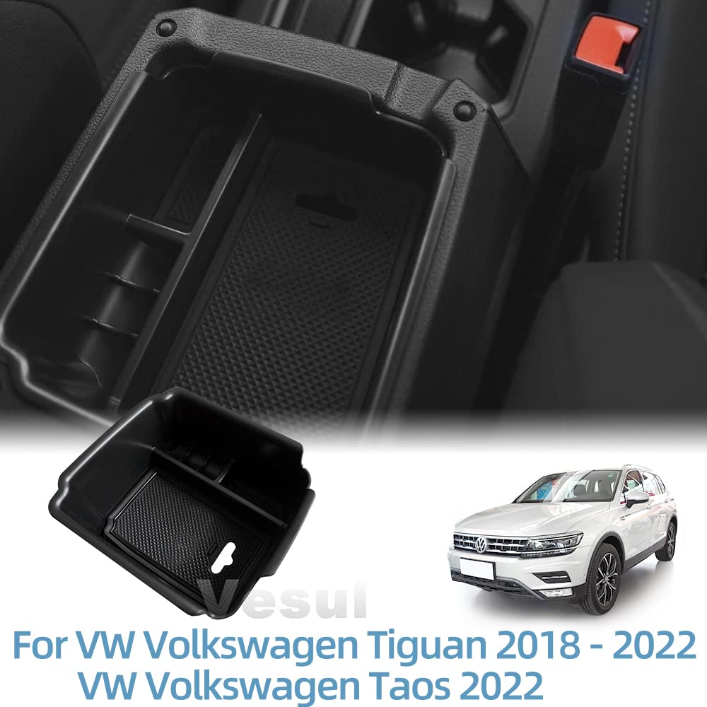 VESUL Center Console Organizer Compatible with VW Volkswagen 20182022