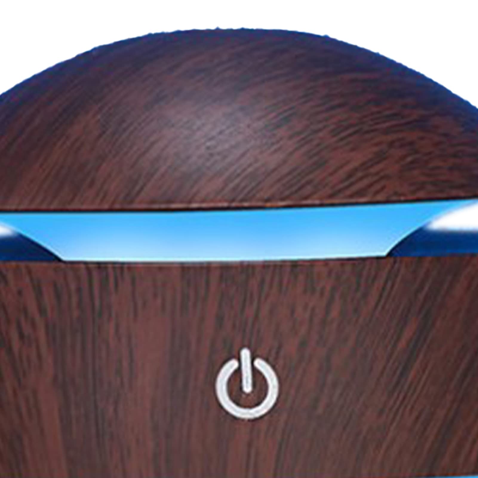 Wood Grain Humidifier, Portable Humidifier Compact Portable 5V 2W USB Humidifier for Bedrooms Living Rooms Office Car