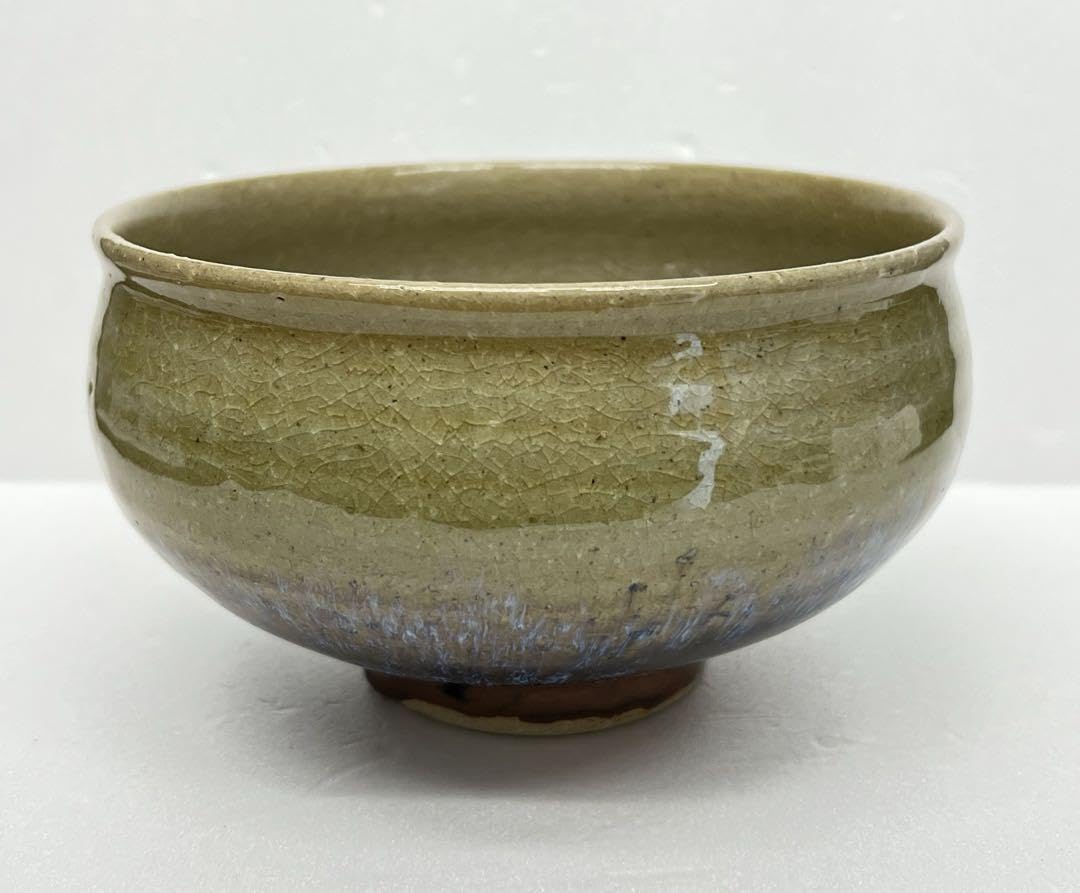 Amazon.co.jp: 抹茶茶碗/上神焼 山根藤一 茶碗 陶芸品 ウフン砿