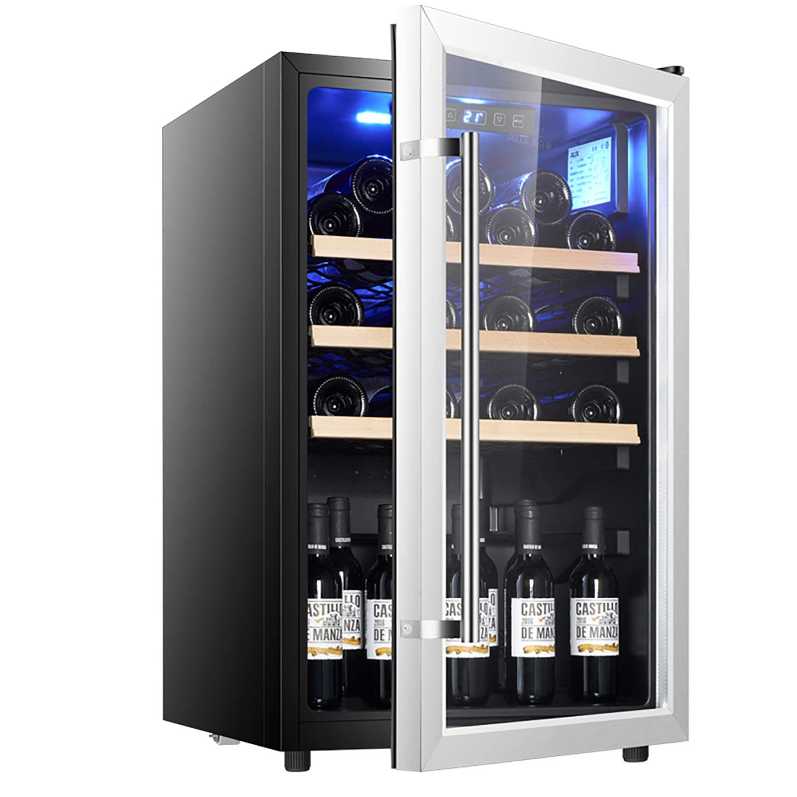 Buy 30 Bottle Compressor Wine Cooler Refrigerator Large Freestanding