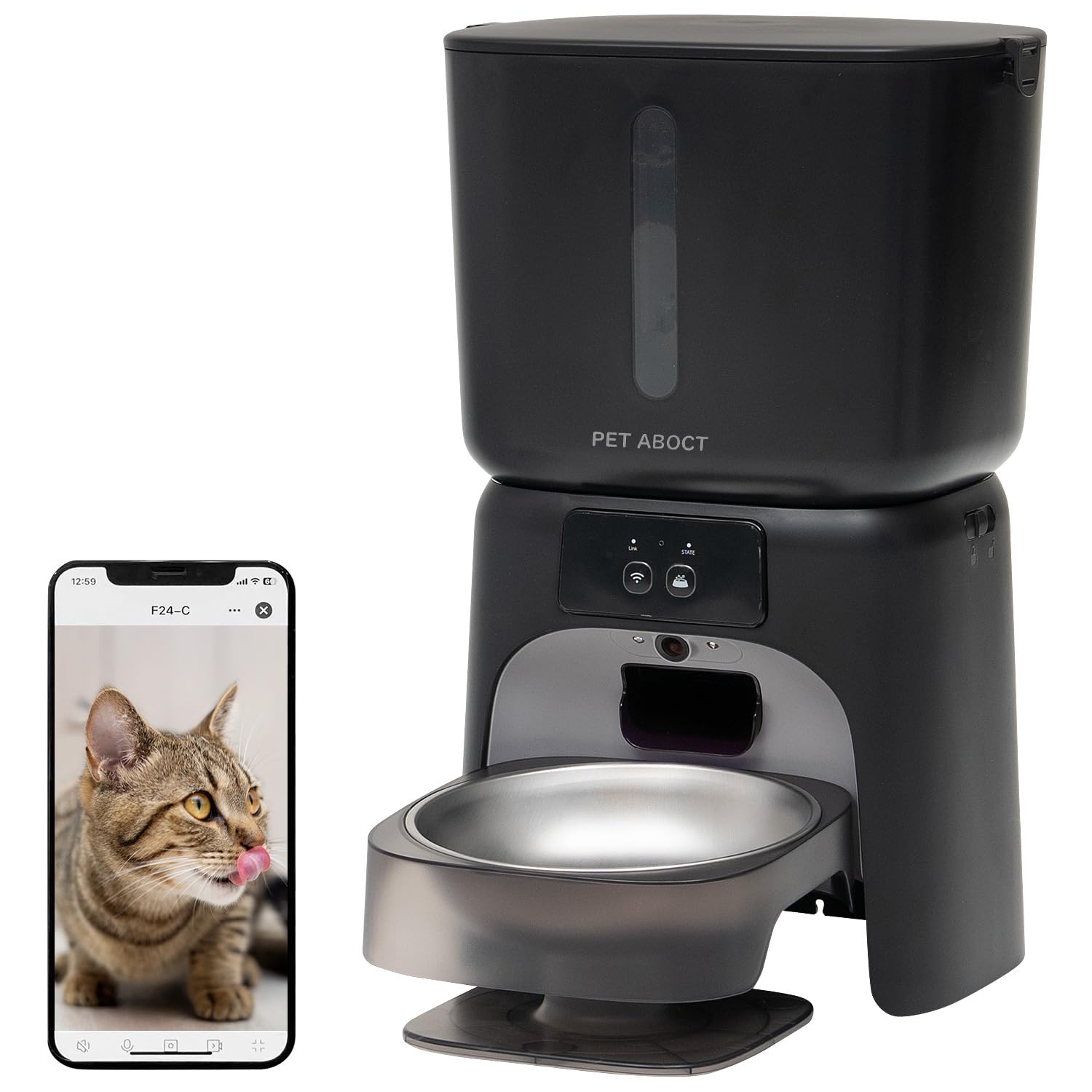 Amazon | 【獣医師監修・2026モデル】PETABOCT 自動給餌器 犬 猫