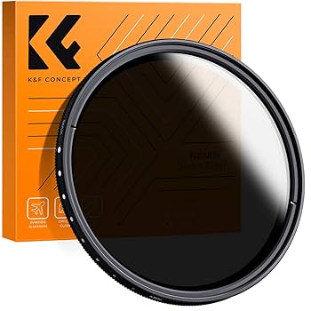 Amazon | K&F Concept 77mm 可変NDフィルター ND2-ND400レンズ