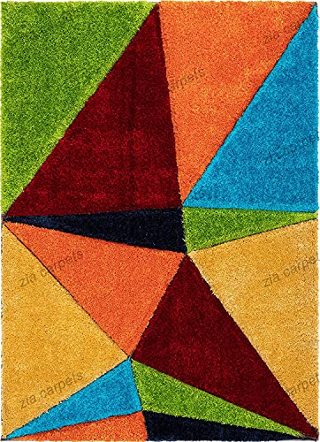 Image of Modern Quality Carpet /Trending Design Hand Woven Fluffy Rug /Mats for Bedroom /Dinning Hall /Living Room 2-inch Thick [Size 10x13 feet]