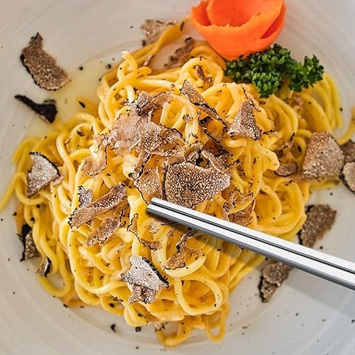 Miniatura 6 de 1 par de palillos, palillos de metal de acero inoxidable estilo chino, reutilizables, antideslizantes, duraderos, utensilios de cocina (multicolor)