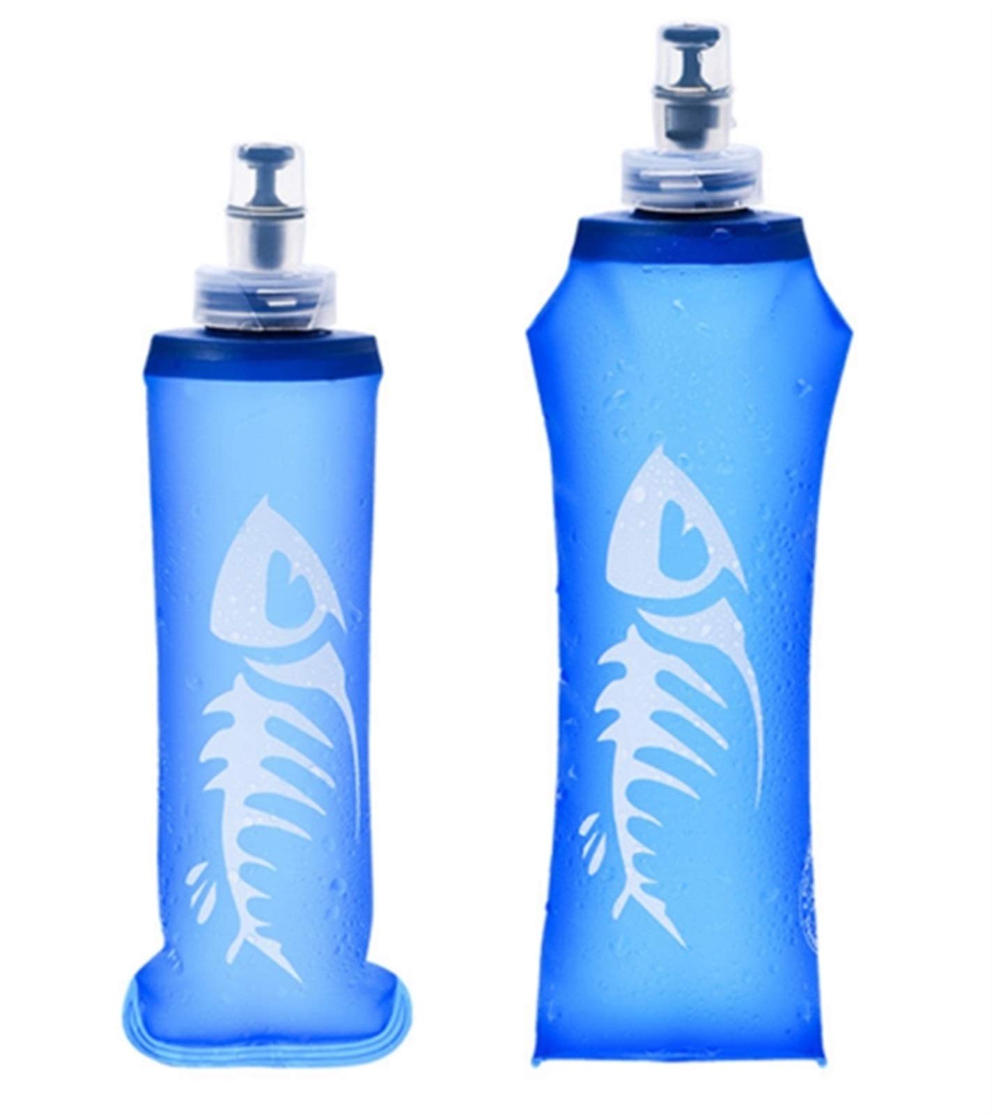250/500 ml TPU zusammenklappbare, faltbare Soft-Flasche, Wasserflasche, Sportbecher, Wasserbeutel, Wasserkocher, Trinkrucksack, Blase, Wasserreservoir