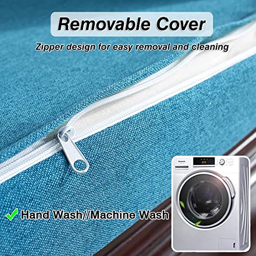 Gmsqj Custom Bench Cushions,Personalized Size Bench Pad With Non-Slip Bottom,Indoor/Outdoor Thickened Foam Furniture Cushion For Garden Patio Bench,Bay Window,50D High Elastic Sponge Filling #TOP2