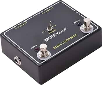 Amazon | MOSKYAUDIO ギターエフェクトループスイッチャーペダル 2