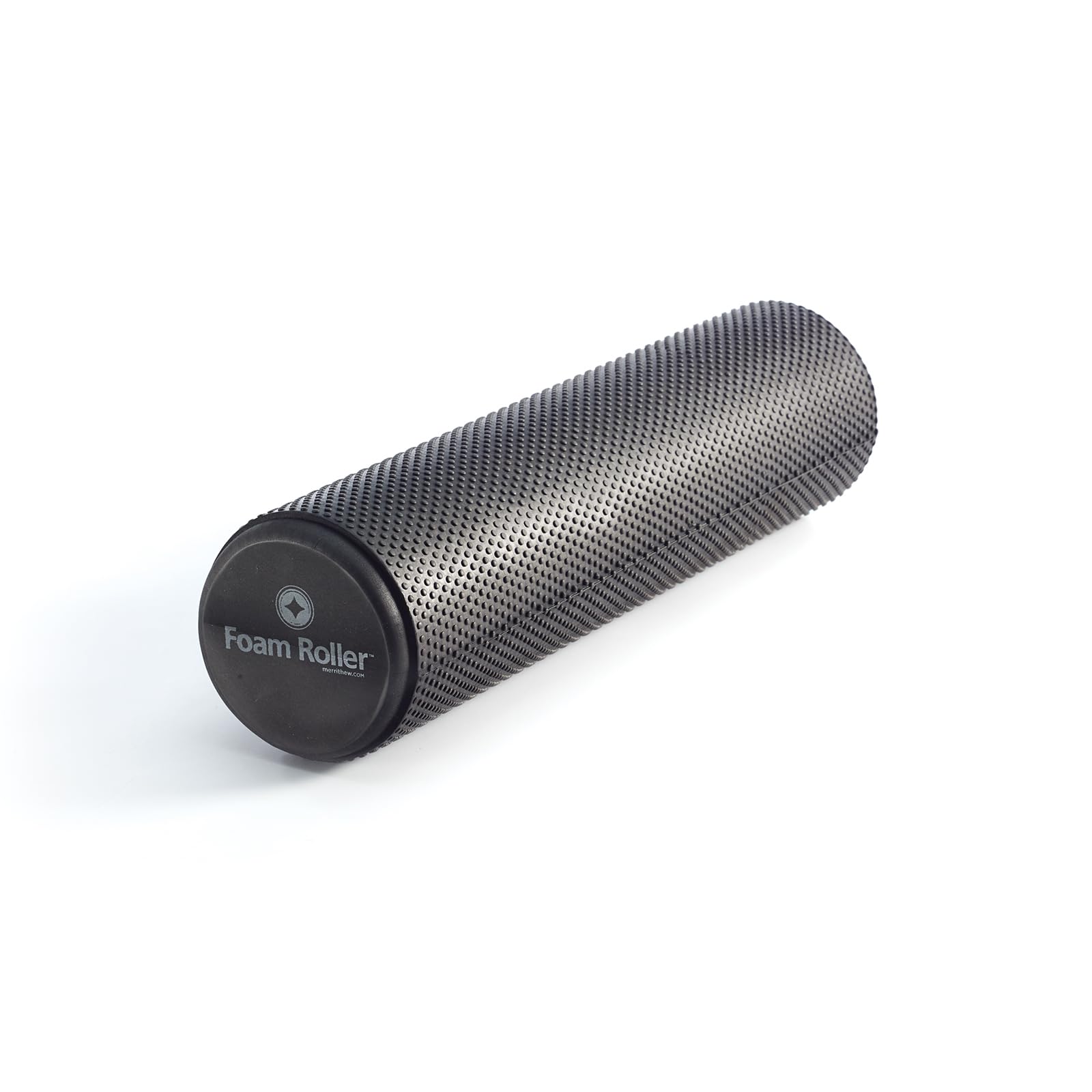 Stott Pilates Medium Length Foam Roller - Black, 24-Inch