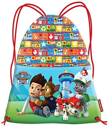 KARACTERMANIA La Patrulla Canina Team Bolsa de Cuerdas para El Gimnasio  41 cm  Rojo